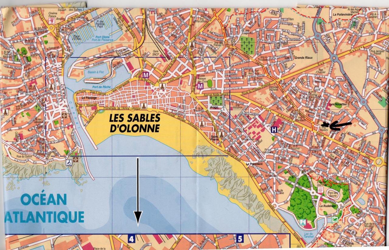 لي سابلِ دولونْ Chambre D'Hotes Aux Sables D'Olonne المظهر الخارجي الصورة